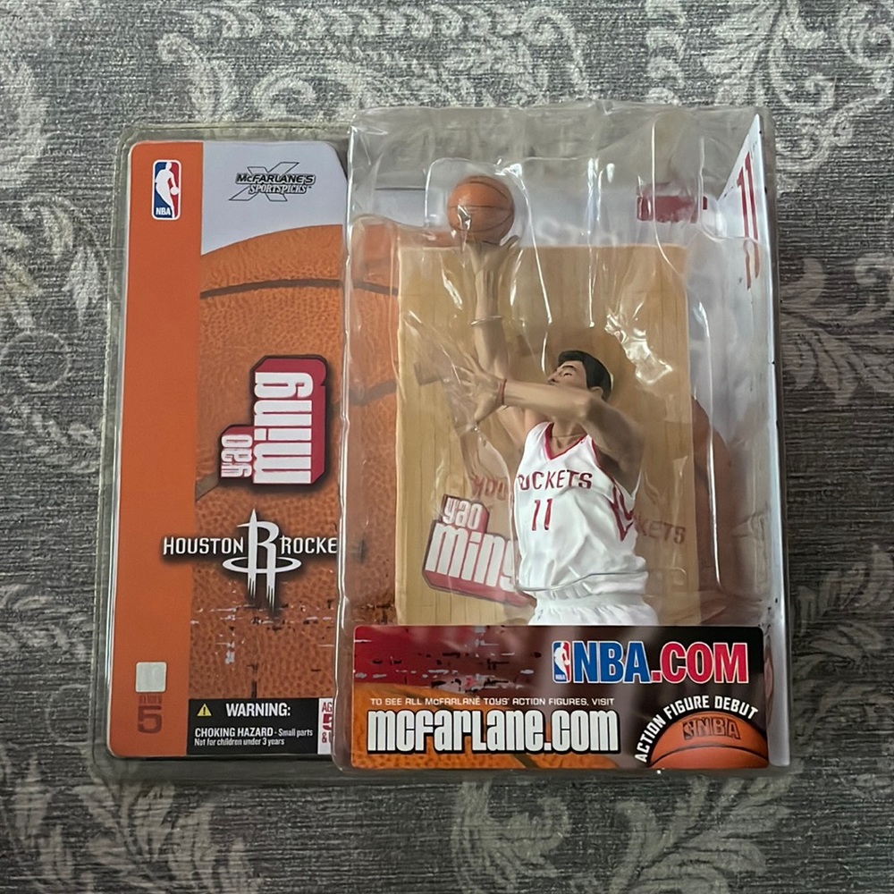 McFarlane’s Sports Yao Ming #11 Houston Rockets Figurine Vintage